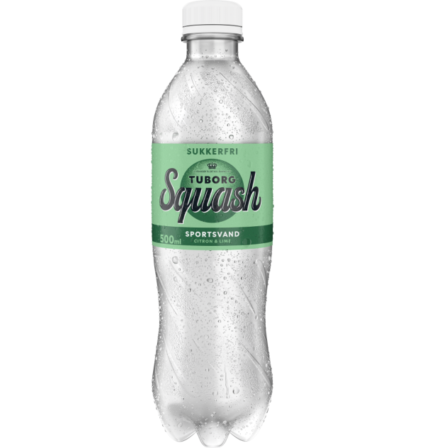 Tuborg Squash Sportsvand Sukkerfri 50cl Bottle WET RGB